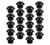 YARNOW 20 Tapones de Goma Negros para Reparación de Gato de Piso, Tapones de Llenado Hidráulico Ligeros y Fáciles de Almacenar para Uso Industrial