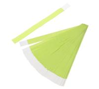 YARNOW 200 Collares de Identificación para Cachorros Recién Nacidos Ajustables, Bandas de Parto Coloridas para Mascotas, Pulseras Suaves para Cuidado de Camadas, 200 Piezas en Verde