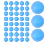 YARNOW 200 Pelotas de Ping Pong de Colores - 40 mm, Azul Oscuro, de plástico Liso, para Bingo, lotería, Juegos de rifa, Tenis de Mesa, Entretenimiento y Actividades de Carnaval.