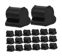 YARNOW 20piezas Accesorios De Goma Para Tapones De Válvula De Caucho Paradas De Deslizamiento Para Instrumentos De Repuestos Duraderos y Versátiles