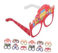 YARNOW 24 Piezas De Gafas De Cumpleaños Gafas Para Fiestas De Cumpleaños Accesorios Para Fotomatón De Cumpleaños Gafas De Feliz Cumpleaños Suministros Para Fiestas De Cumpleaños