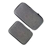 YARNOW 2piezas Bolsa para Guardar Auriculares Clip Cuello Estuche De Almacenamiento para Micrófono y Cargador Caja Portátil para Auriculares Unidades