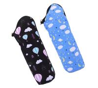 YARNOW 2piezas Bolsa Térmica para Biberones Aislante y Calentadora Mediana Azul con Nube y Globo Aerostático Bolsas Portátiles para Leche Mantienen Calor Horas Resistentes y Fáciles De Li