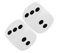 YARNOW 2Piezas Dados de Espuma Eva Puntos Numéricos Educativos para Enseñanza de Matemáticas para Fiestas y Actividades Aire