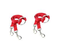 YARNOW 2piezas Doble para De Nylon Traje para Controlar Pequeñas para Paseos y Entrenamiento Rojo