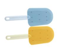 YARNOW 2piezas Eliminador de Pelos de Mascotas Cepillo Quitapelos para Perros Cepillo de Baño para Mascotas Apto para Pelo Corto Mediano y Fácil de Limpiar para Perros y Gatos Peine de Ma