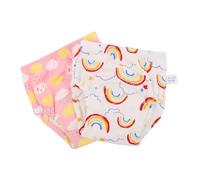YARNOW 2piezas Pantalones De Entrenamiento Braguitas De Entrenamiento Impermeables Para Pequeños Ropa Interior Reutilizable Lavable Braguitas Absorbentes Para Niñas Ir Al Baño Para