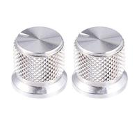 YARNOW 2piezas Perilla de Ajuste de Volumen para Amplificador Perillas de Control de Barril Moleteadas para Guitarra Eléctrica para Escenario de Estudio
