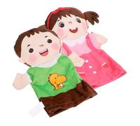 YARNOW 2Piezas Títeres de Mano para Realistas de Interactivo Juguete Educativo para Desarrollar Creatividad y Habilidades de Comunicación y Bebés