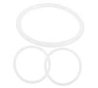 YARNOW 3 Anillos de Goma para Cuencos de 8,5 Cm, Cojines de Goma para Cuencos Sonoros, Accesorios Duraderos para Instrumentos Rituales Budistas y Meditación