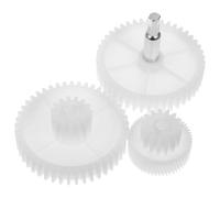 YARNOW 3 Piezas Accesorios de Carne Engranajes de 45 y 54 Dientes, Resistentes al Desgaste, Molienda y Silenciosa, Fácil Mantenimiento para Uso Doméstico en Cocina