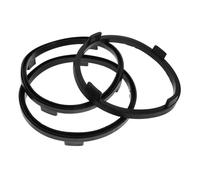 YARNOW 3 Piezas Accesorios de tambor de tierra para piso Reemplazos repuesto de tambor almohadilla partes de tambor pies de tambor pie de tambor accesorios de percusión el plastico Negro