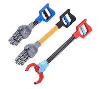 YARNOW 3 Piezas agarrando Palo Herramienta Juguetes de Brazo robótico Robot pequeño Juguete de Aprendizaje temprano alcanzador de Agarre agarrador de Mano el plastico