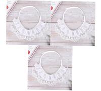 YARNOW 3 Piezas De Collar para Mascotas Pañuelo para El Cuello Bufanda para Mascotas Collar para Mascotas Babero Collares para Cachorros Bufanda Triangular Pañuelo para Mascotas