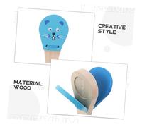 YARNOW 3 piezas Instrumentos de Percusión de Madera para Bebés de con Diseño de Ratón Juguetes Musicales Seguros y Naturales para Educación Temprana y Familiar