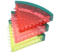 YARNOW 3 Piezas Juguetes Masticables para Perros Forma de Fruta Material TPR Seguro Resistente Mordida Juguetes Interactivos para Cachorros Congelado para Verano