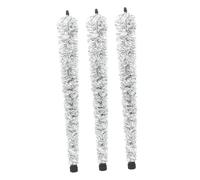 YARNOW 3 Piezas Kit de Cepillos para Limpieza de Saxofón Hilo de Algodón Suave para Eliminación de Suciedad Protector de Almohadilla para y Optimización del Rendimiento