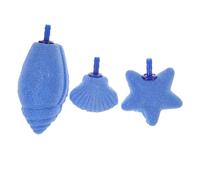 YARNOW 3 Piezas Piedra de Aire del Tanque de Peces Bomba de Aire USB Herramienta de Bomba de oxigenador para Acuario aireador Acuario Piedra de Aire para pecera Arena Mineral Blue