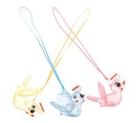 YARNOW 3 piezas Silbatos para Sonido de Pájaro Acuático Juguetes Portátiles Pequeños y Duraderos Diseño con con Agua para Aire y Diversión Familiar