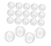 YARNOW 30pcs Insertos De Sonajero Bolas Transparentes Bells Bajajero Reparación De La Muñeca Insertar El Fabricante Insertar Juguetes De Sonajero Para Baby Mascotas Muñeca Títere Animal