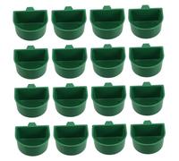 YARNOW 30piezas Bebedero y Comedero para Loros Comederos para Pájaros con Abrazadera Pequeños para Cacatúas Escenario de Jaula de Pájaros Material de Plástico Resistente