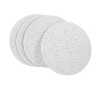YARNOW 4 Hojas Rompecabezas De Manualidades De Papel Rompecabezas Dibujo Rompecabezas Artesanal Blank Puzzle Rompecabezas De Bricolaje Suministros De Elaboración