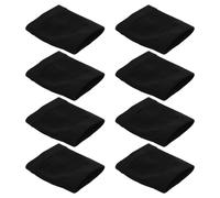 YARNOW 4 Pares Calcetines de Baile Antideslizantes Negros para Hombres y Mujeres, Fundas Ligeras de Poliéster para Zapatillas Ajuste en Clases y Actuaciones de Danza