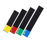 YARNOW 4 Piezas Correa de Silenciador de Platillos de Poliéster para Práctica de Batería, Reduce Volumen y No Molesta a Otros, en 14, 16, 18 y 20 Pulgadas