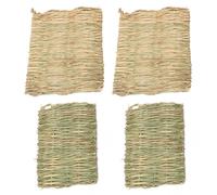 YARNOW 4 Piezas De Tapete Pequeño para Arañas Doble Champú para Gatos Sin Agua Accesorios para Tomar El Sol En El Tanque De Aireador De Enfriamiento para Hámster Decoración