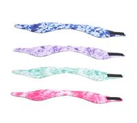 YARNOW 4 Piezas diadema de nadadores bandas para los oídos de los niños diadema de buceo cubierta del cinturón Venda gorro de natación Tapones para los oídos Perder correas para los oídos