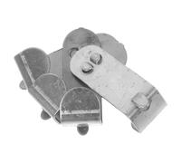 YARNOW 4 Piezas Gancho para Estante de Refrigerador de Acero Inoxidable, Gancho para Estante del Congelador, Plata, sin Taladrar, para Organizar Artículos en Refrigeradores Domésticos