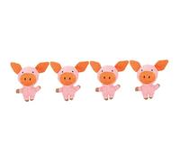 YARNOW 4 Piezas Juguete para Mascotas Dog Toys Juguete para Masticar Mascotas Juguetes para Perros pequeños Peluche Mascota de Dibujos Animados Que Suena Juguete Suministro de Mascotas