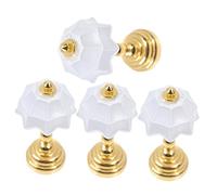 YARNOW 4 Piezas Mini Lámpara De Noche Luz De Escritorio Decoración De La Mesa Pequeñas Lámparas De Escritorio Luces En Miniatura para Casa De Muñecas Mini Adorno Planchar