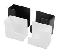 YARNOW 4 Piezas Soporte de Báscula de Peso Digital y Grasa Corporal Autoadhesivo sin Taladro de Plástico Resistente para Baño y Cocina Desmontaje sin Residuos