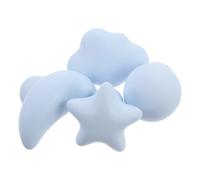 YARNOW 4 Piezas Tiradores de Armario Diseño de Dibujos Animados en Cerámica, Agarre Ergonómico, Compatibles Armarios de Cocina y Dormitorios Juveniles, Pack