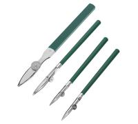 YARNOW 4 Rotuladores Ajustables de Línea Recta Punta de Pato, Acero Inoxidable y Plástico, para Dibujo Preciso y Técnicas Artísticas Variadas