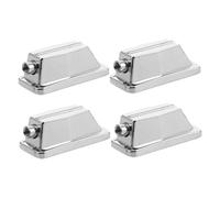 YARNOW 4 Soportes Metálicos Para Caja De Batería, Herrajes Duraderos Para Accesorios De Percusión, Piezas Para Lugs De Caja, Compatibles Varios Modelos, Minimizan Ruido y Mejoran Estabilidad
