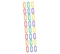 YARNOW 400 Piezas Ganchos C-Clips Juguetes para Periquitos Juguetes para Pájaros Loro Juguetes Loro C-Enlaces Eslabones De La Cadena C-Clips