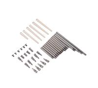 YARNOW 41piezas Tornillo Saxofón Reparación Profesional Varilla De Eje y Resortes Planos Herramienta Para Saxofonistas