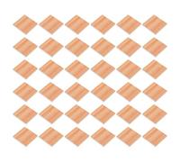 YARNOW 45 Piezas de Suelo de Madera para Casa de Muñecas Tablones Miniatura de Madera Clara Textura Natural Accesorios para Decoración de Habitaciones Cocinas y Baños en