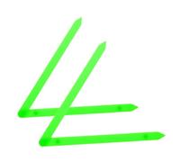 YARNOW 4piezas Herramientas Magnéticas para Demostración De Ángulos Manipulativos De Geometría para Aprendizaje Clase Material Didáctico para Comprender Ángulos Educación Infantil