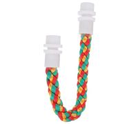 YARNOW 4piezas Juguete Colgante para Periquitos y Cacatúas Juguete De Cuerda para Aves Accesorio Resistente y Divertido para Jaulas para