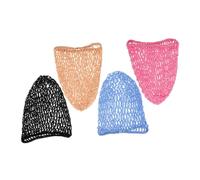 YARNOW 4piezas Redecilla Pelo Caída de Crochet Malla Suave para Dormir Redecilla Envolvente para Mujer Cuidado del Cabello Sueño