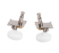 YARNOW 5 Clavijas De Afinación Para Banjo Con Casquillos De Aleación De Zinc y Pvc, Incluye 2 Clavijas Izquierdas, 2 Derechas y 4 Bujes, Ajuste Preciso Para Banjo, Reemplazo Duradero Para Afinadores