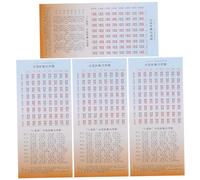 YARNOW 5 Libros Ilustrados De Signos Espirituales Manual De Lectura De Hexagramas Interpretación Espiritual Mística Texto De Referencia Guía De Adivinación Ching Papel De Cambio
