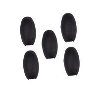YARNOW 5 Piezas Almohadillas de Goma Claves de Saxofón Accesorios de Instrumento Palma Saxofón Tenor y Soprano Color Negro
