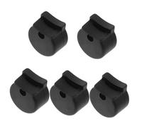 YARNOW 5 Piezas Descanso Para Clarinete Dedo Tamaño Descansar Instrumento Reposapiés De Goma Apoyapulgar De Goma Para Clarinete Kit De Reparación De Flauta Resto Del Pulgar Negro Caucho