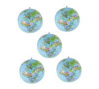 YARNOW 5 Piezas globo inflable de playa gigantes de playa a granel bolas de playa juguetes de playa para pequeños de polivinilo