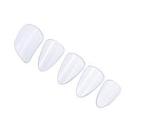 YARNOW 5 Púas de Dedo para Pipa y Accesorios para Guzheng Diseño Ergonómico Curvo, Material PC Duradero, Cómodas y Portátiles para Músicos Profesionales y Principiantes en Interpretación