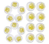 YARNOW 50 Piezas Juguete De Pelota De Campana Sonajero Sonajeros Para Muñecas y Pies Juguetes Sonido Para Hacer Ruido Para Reparación